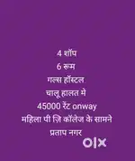 partap ngar Commercial रेजिडेंशियल गल्स हॉस्टल चालू 45000 रेंट ऑनवे