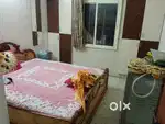 Double bed with storage