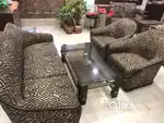 Sofa set and table