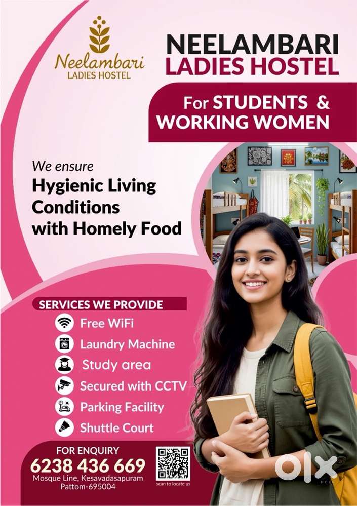 New Ladies Hostel Trivandrum