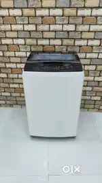 #@# BOSCH @ POWERWAVE 7kg black and white colour top load fully automa