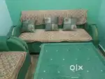 5-Seater Sofa Set with Center Table – Like New