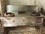 Commercial 3 burner oven