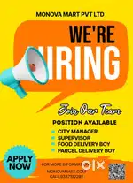 City admin food delivery company