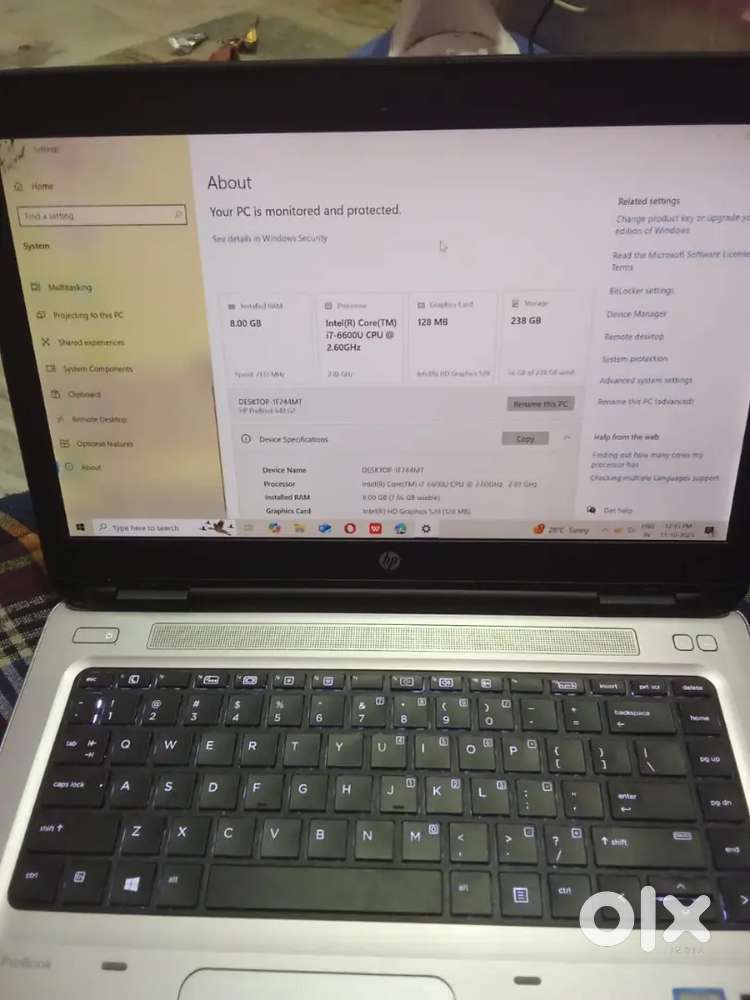 Hp i7 good condition