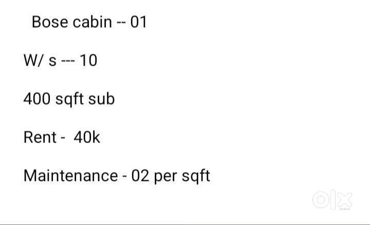 Office Space for Rent in Chowringhee