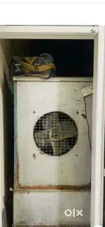 Big door size cooler work as ac