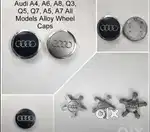 Audi A4, A6, A8, Q3, Q5, Q7, A5, A7 All Models Alloy Wheel Caps