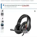 Ant Esports H1100 Pro RGB Wired Over Ear Gaming Headphones with Mic
