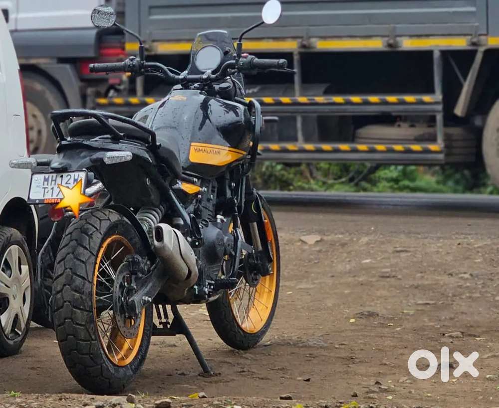 Royal Enfield Himalayan 450 2024 
Hanle Black