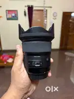Sigma 24mm 1.4 canon lens EF mount