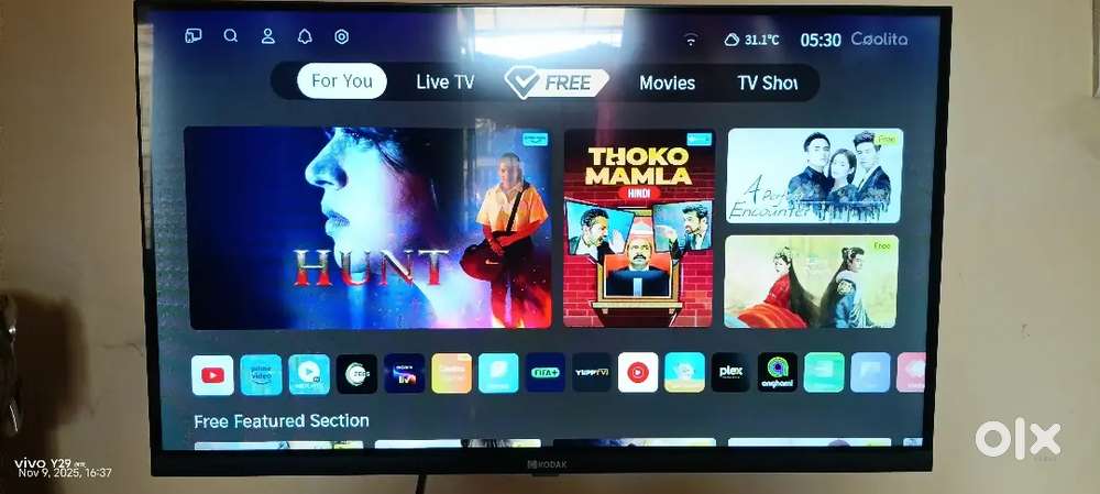 New tv kodak 32 inches