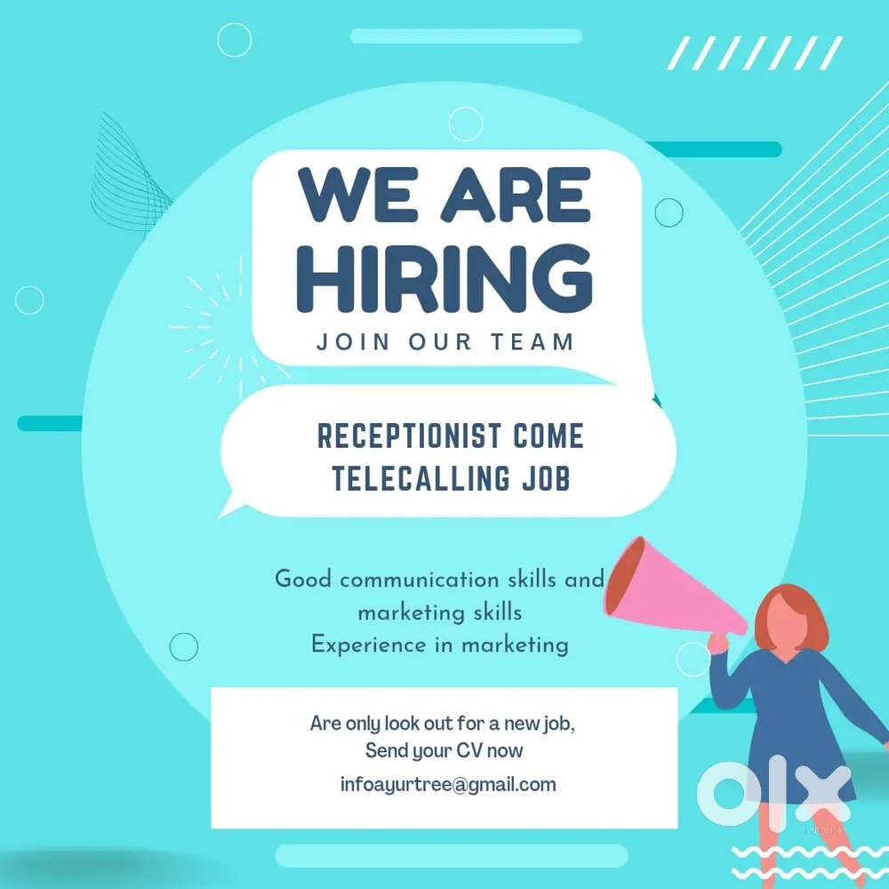 Receptionist come Telecalling job