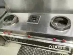 3 burner Chinese range