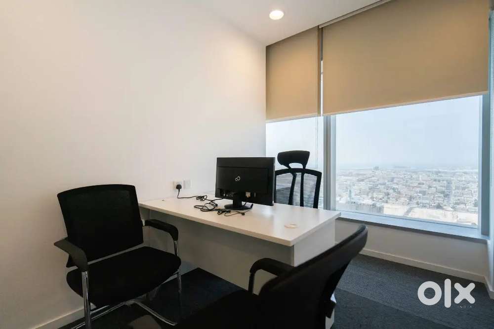 300sqft 1st floor semi furnished office space available for rent