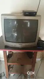 Tv with the TV table