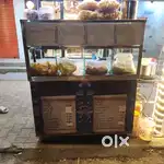Pani puri fridge counter
