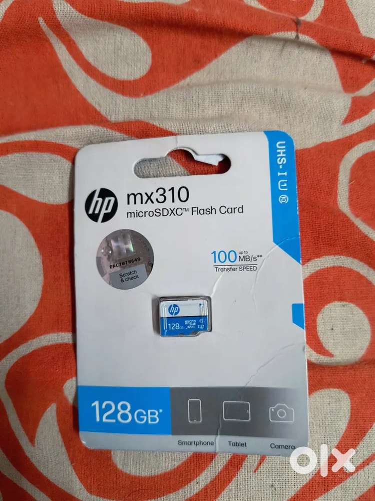 HP 128GB MicroSD Memory Card