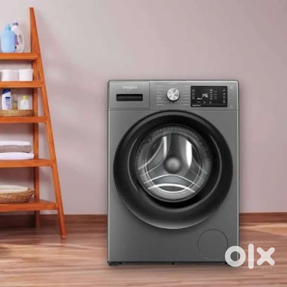 Whirpool front load Washing machine and Fridge