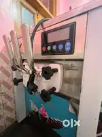 Softy machine,  And, ice cube machine,