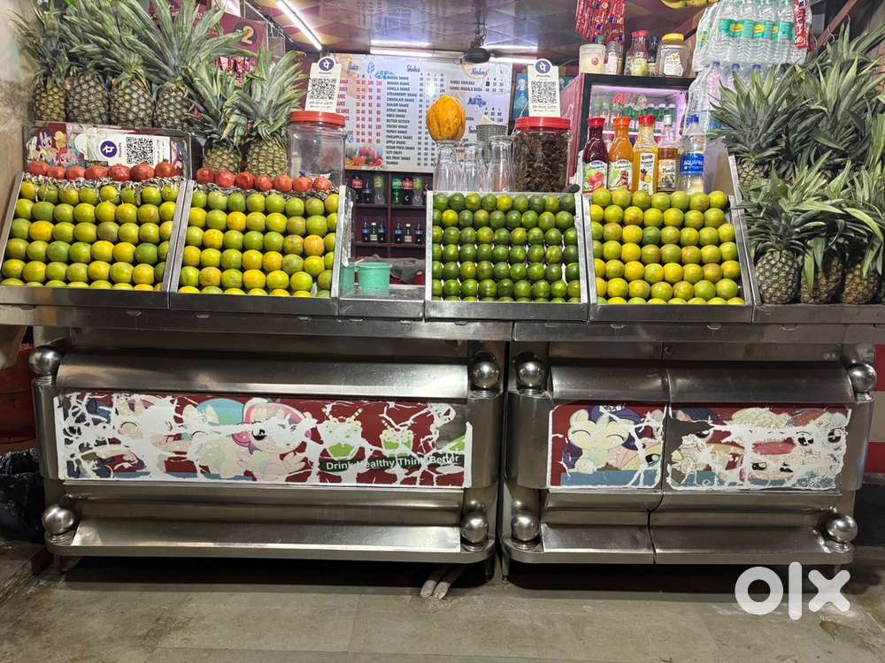 Juice counter of steel