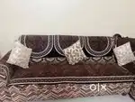 L-Shape Sofa with Side Sofa – Premium Quality, Made with Saag Wood