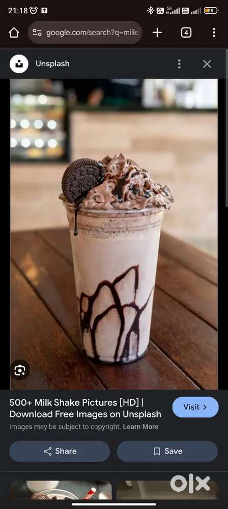 Required experience candidates  to prepare premium shakes, mocktails.