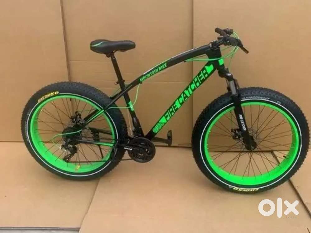 Fat tyre bicycle
