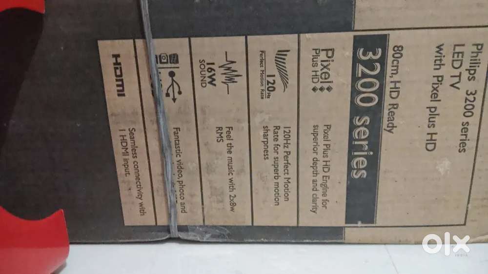 LED tv with pixel plus HD series. 80 cm, brand philips