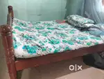 Sagvani wooden cots which is negotiable while purchasing