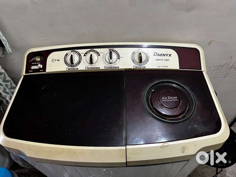 daenyx 7.5 kg washing machine ok good warking conditoin