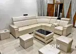 L SHAPE SOFA WITH PREMIUM QUALITY @STARF FURNITURE