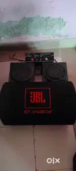 Jbl subwoofer 2 speaker full set