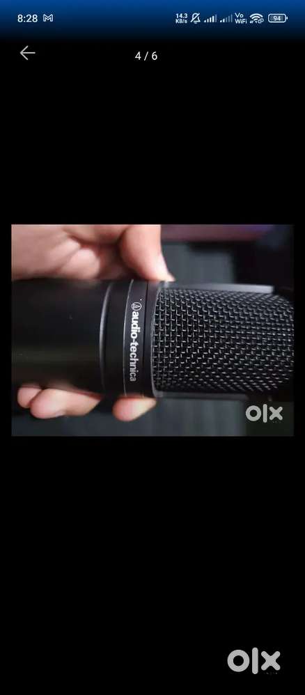 AUDIO TECHNICA AT2020 MIC
