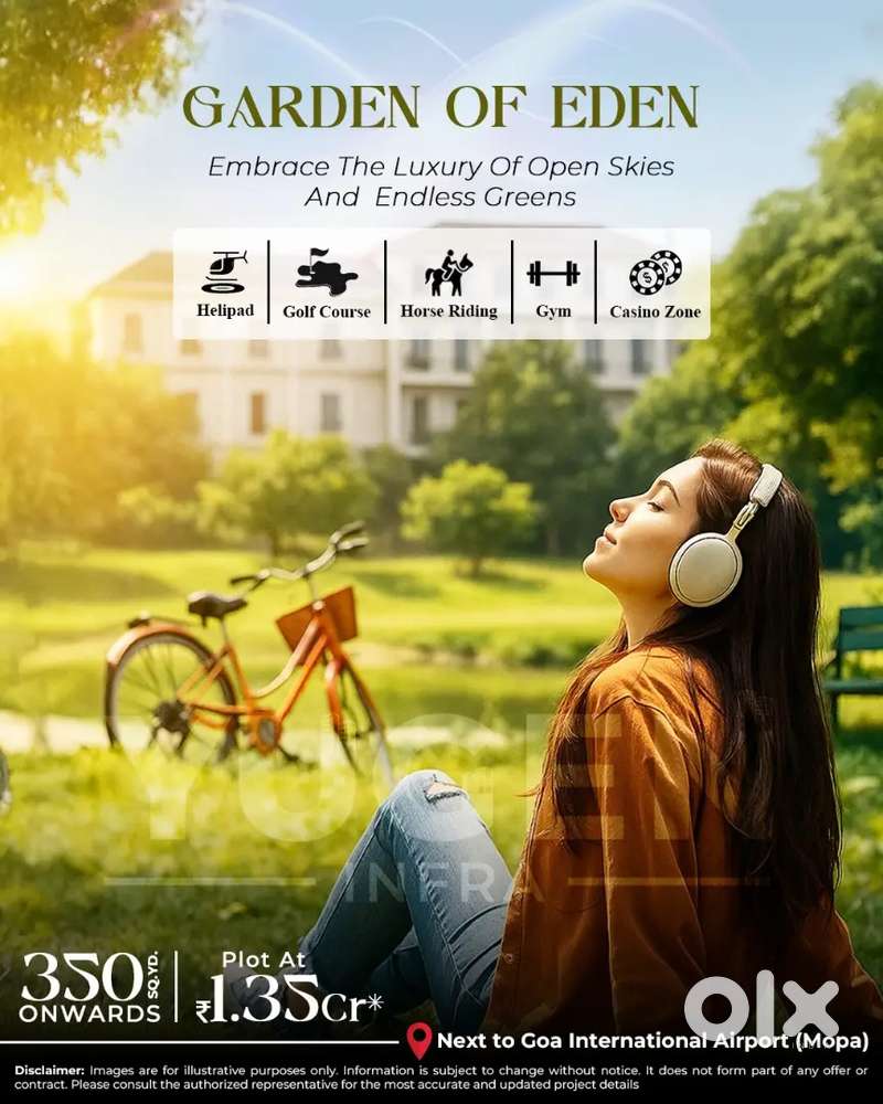 Plots & Villa Sale in North of Goa Near to Mopa airport & Golf Course