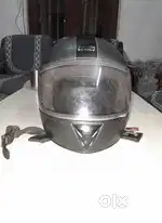 STUDDS, black helmet