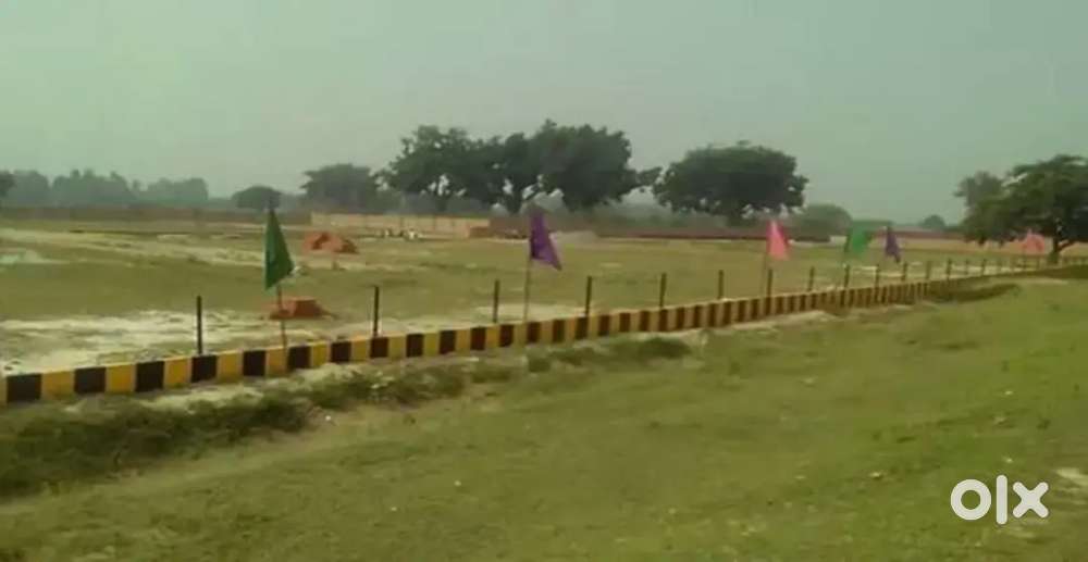 Lucknow me plot le bank lone ke sath⁷