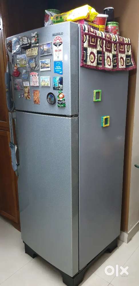 5 Star Double Door Fridge 277L