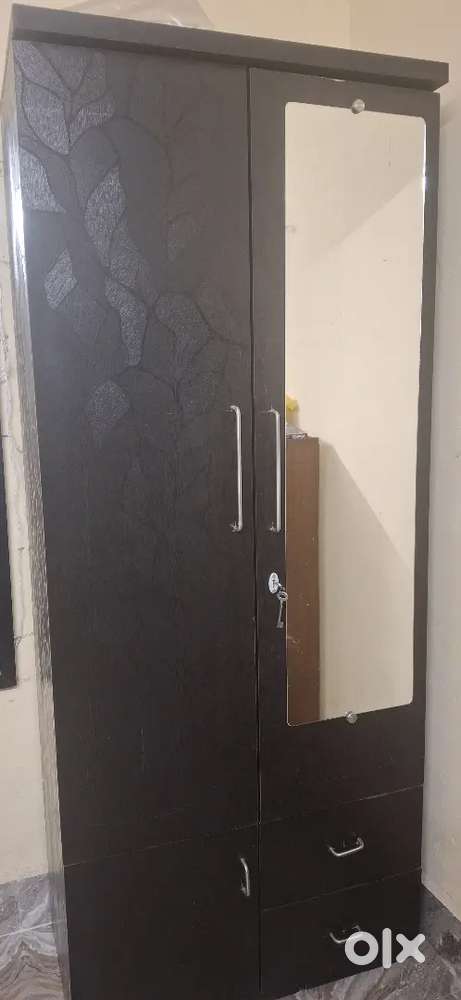 Wooden wardrobe