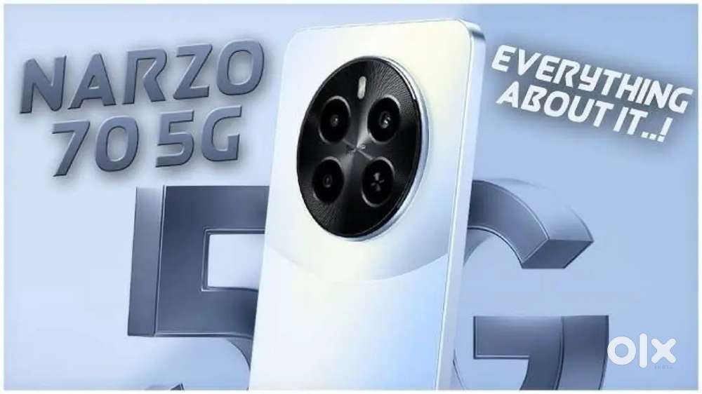 REALME NARZO 70 5G UNDER WARRANTY