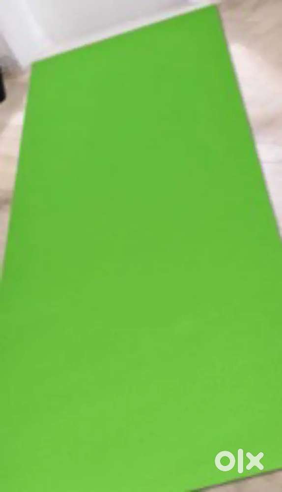 Green colour Yoga mat