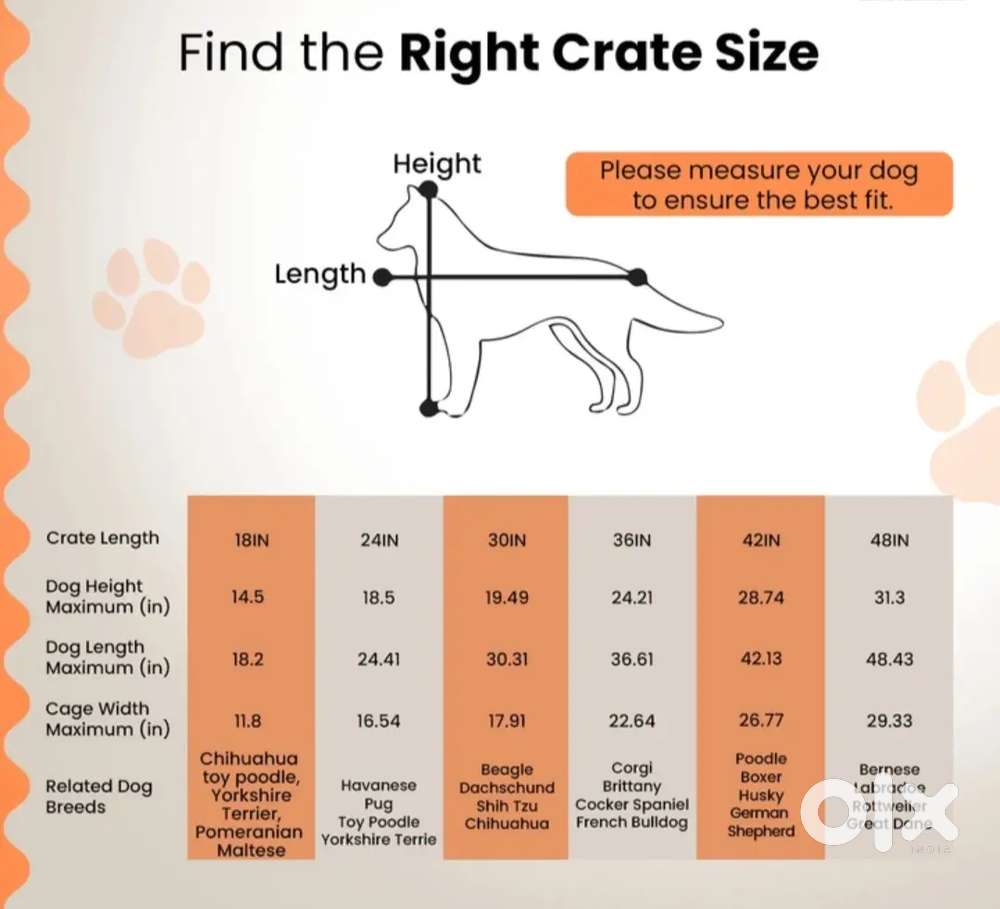 Foldable cage for Dogs and pets