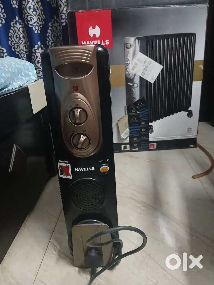 Havells 13 Fin Oil Heater – Like New  Hardly Used  Premium Model