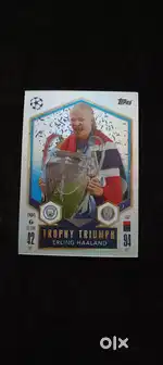 Topps- TROPHY TRIUMPH ERLING HAALAND