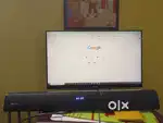 Portronics sound bar with subwoofer