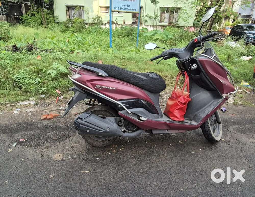 My well-maintained scooty in excellent condition, smooth ride.