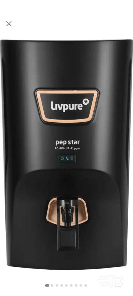 LivePure LIV-PEP-STAR-COPPER 7L RO+UV+UF+Mineral+Copper Water Purifier