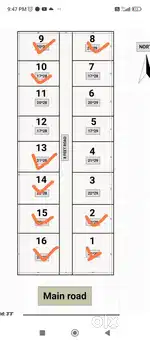 Plot for sale in thiruvottiyur rajakadai beach road side patta land