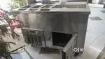 Electric fridge gol gappe/ fruit chaat  cart