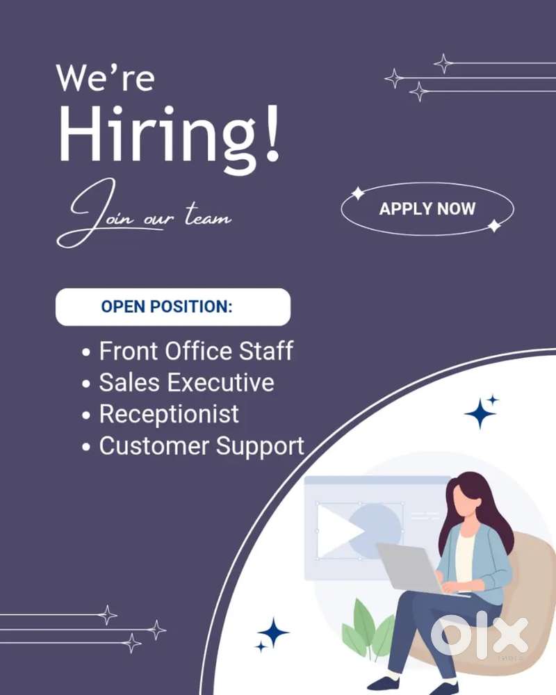 We're Hiring Office Staff